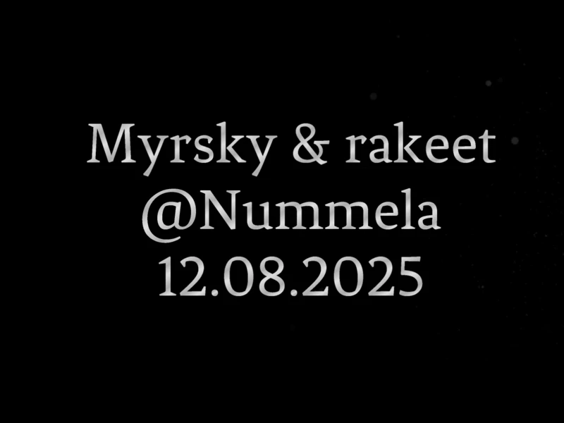 Rankkasade -videon kansikuva.