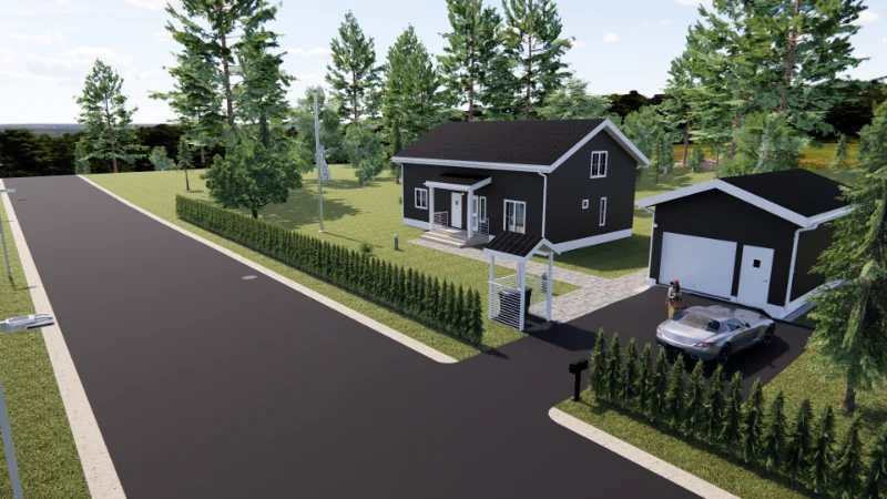 Blender 3D -mallinnus, Taurus Lux -urheilukello teräsrungolla, musta silikoniranneke, lähikuva